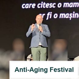 Speaker la Anti-Aging Festival 2026