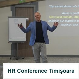 Workshop AI la conferința HR din Timișoara