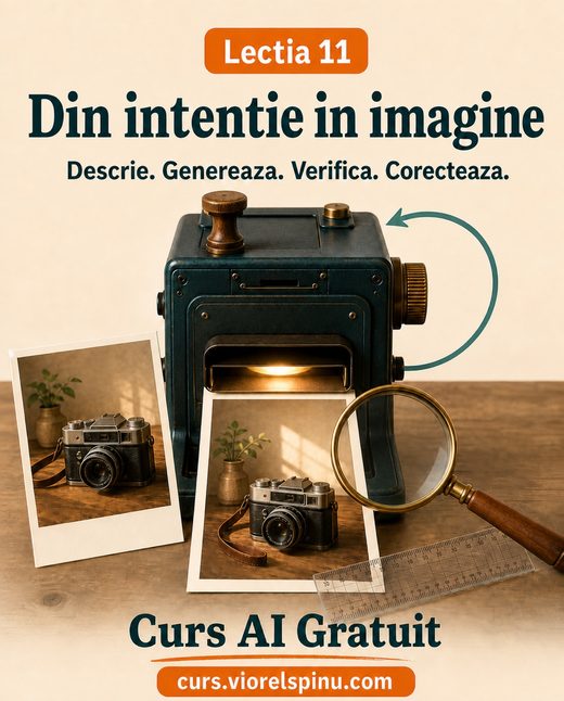 Coperta lecției 11: Din intenție în imagine