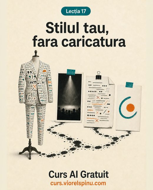 Coperta lecției 17: Stilul personal de scriere