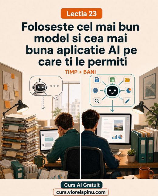 Coperta lecției 23: Când schimbi promptul și când schimbi modelul