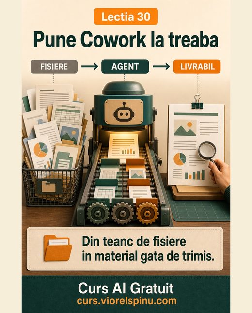 Coperta lecției 30: Pune Cowork la treabă