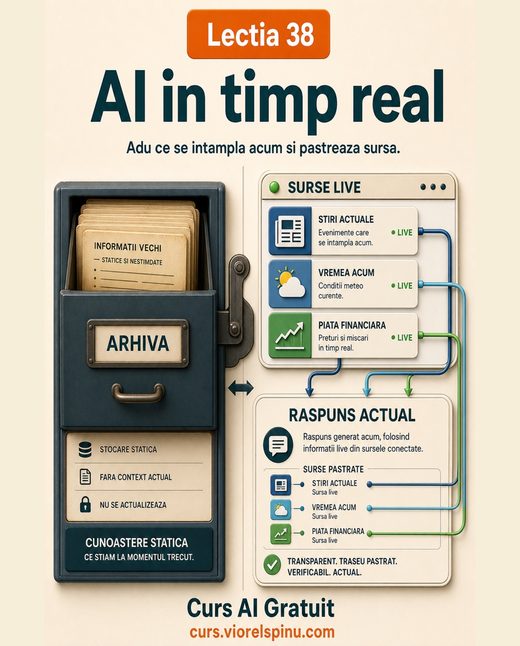 Coperta lecției 38: AI în timp real