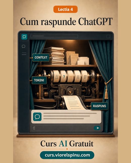 Coperta lecției 4: Cum răspunde ChatGPT