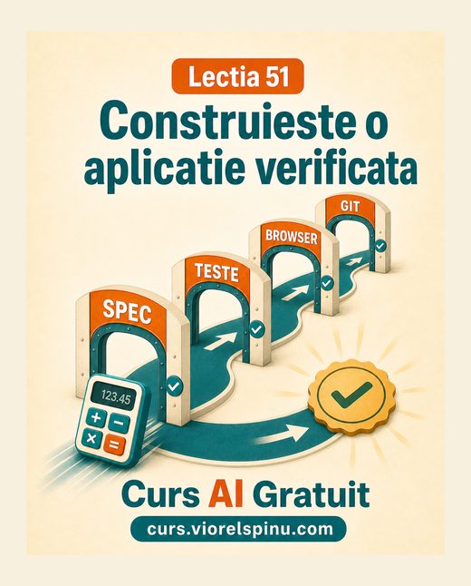 Coperta lecției 51: De la idee la aplicație