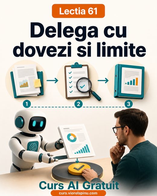 Coperta lecției 61: Cum delegi sarcini unui agent AI