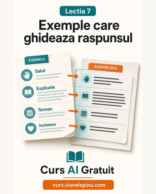 Coperta lecției 7: Exemple care ghidează răspunsul